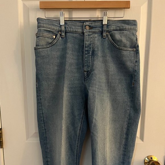 No Nationality NN.07 Frey 1854 Light-Indigo Tapered Leg Jeans - Picture 8 of 15